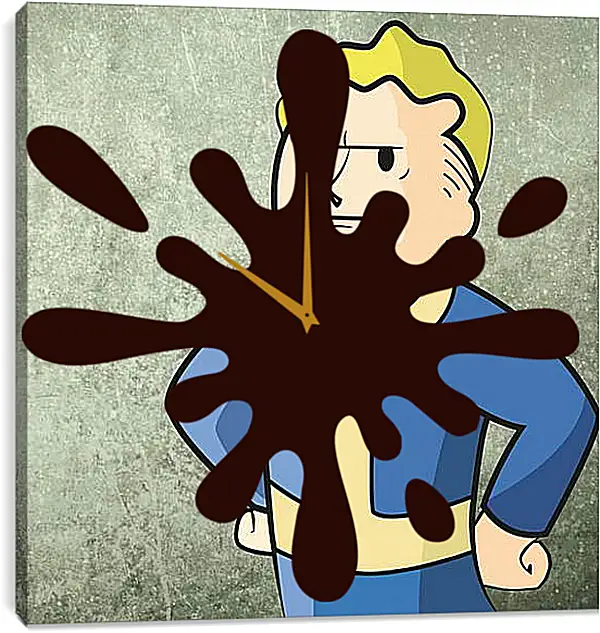 Часы картина - Fallout Часы картина - Fallout