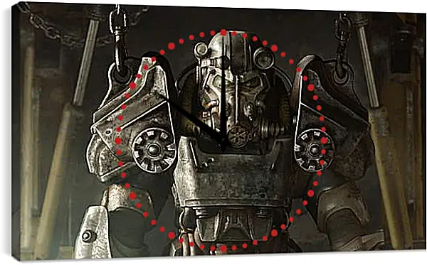 Часы картина - Fallout Часы картина - Fallout