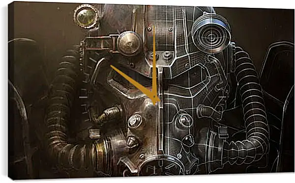 Часы картина - Fallout Часы картина - Fallout
