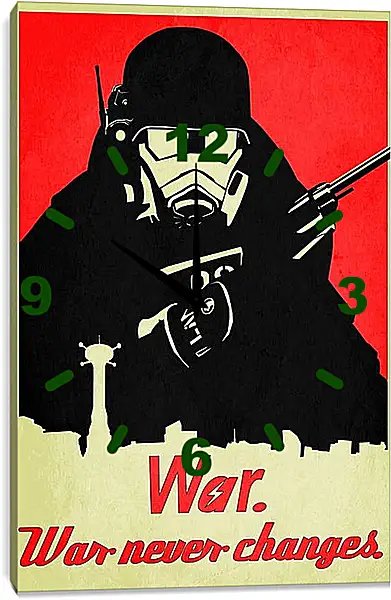 Часы картина - Fallout Часы картина - Fallout