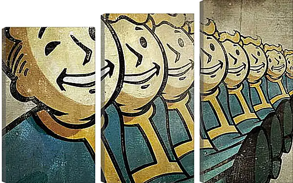Модульная картина - Fallout Модульная картина - Fallout