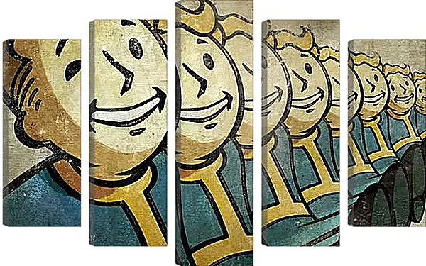 Модульная картина - Fallout Модульная картина - Fallout