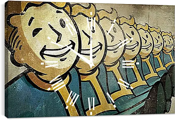Часы картина - Fallout Часы картина - Fallout