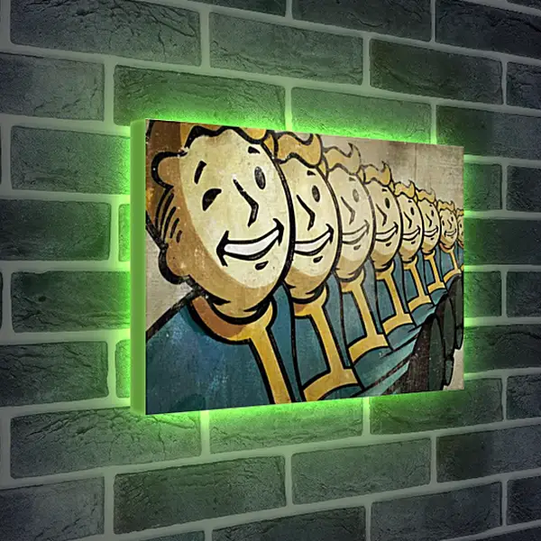 Лайтбокс световая панель - Fallout Лайтбокс световая панель - Fallout