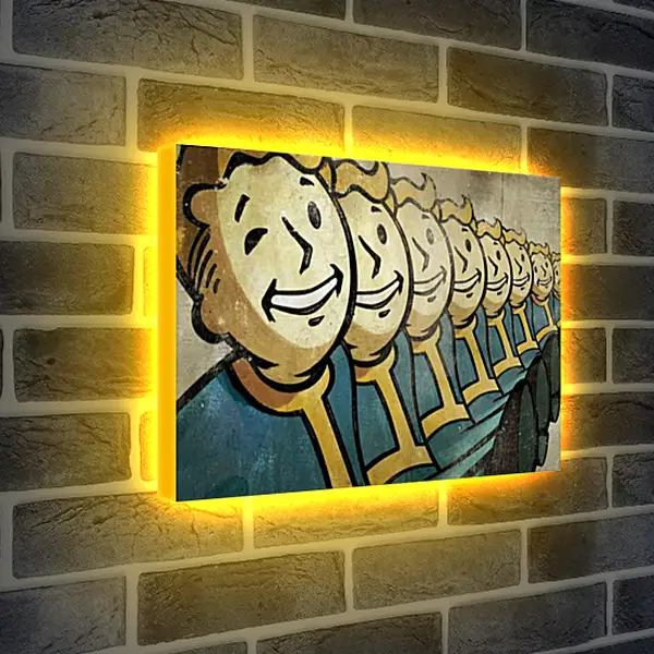 Лайтбокс световая панель - Fallout Лайтбокс световая панель - Fallout