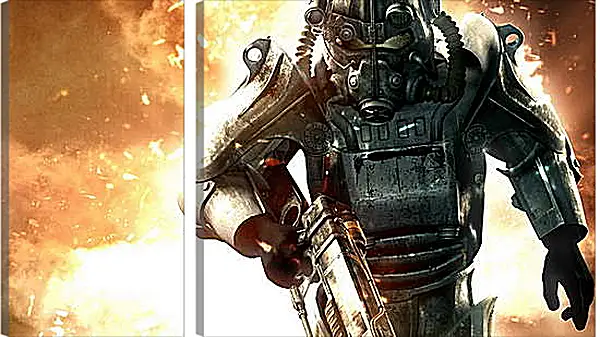 Модульная картина - Fallout Модульная картина - Fallout