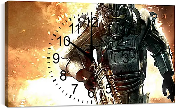 Часы картина - Fallout Часы картина - Fallout