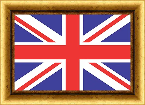 Картина в раме - Флаг Британии Картина в раме - Флаг Британии