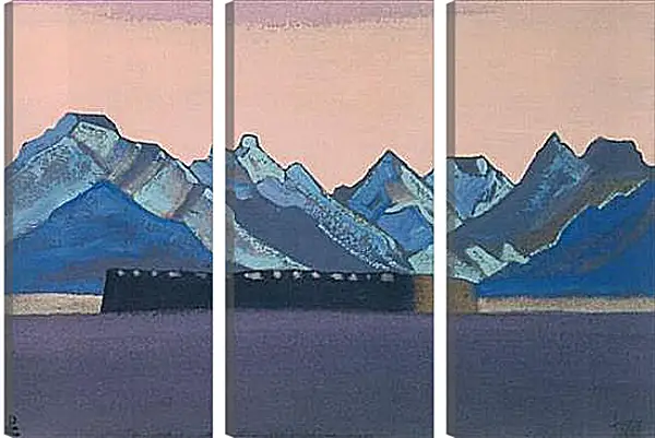 Модульная картина - Курул-даван. Рерих Николай Модульная картина - Курул-даван. Рерих Николай