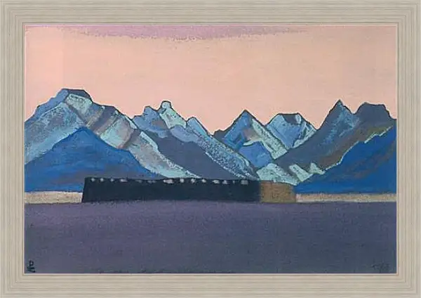 Картина в раме - Курул-даван. Рерих Николай Картина в раме - Курул-даван. Рерих Николай