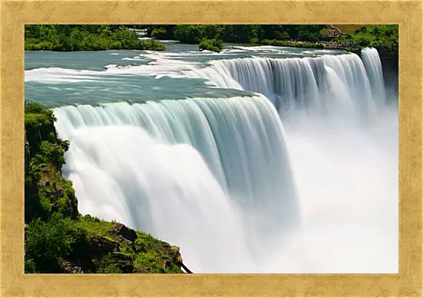 Картина в раме - Водопад Картина в раме - Водопад