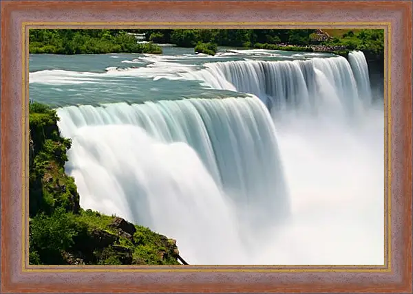 Картина в раме - Водопад Картина в раме - Водопад