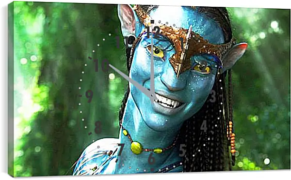 Часы картина - Аватар. Avatar Часы картина - Аватар. Avatar