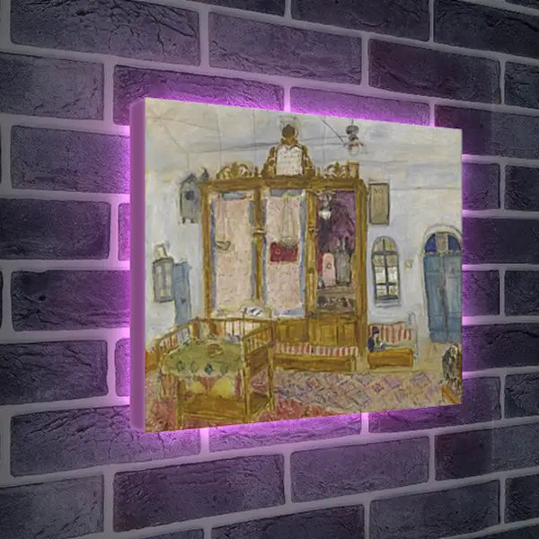 Лайтбокс световая панель - INTERIOR OF THE YEMENITE HAGORAL SYNAGOGUE, JERUSALEM. Марк Шагал Лайтбокс световая панель - INTERIOR OF THE YEMENITE HAGORAL SYNAGOGUE, JERUSALEM. Марк Шагал