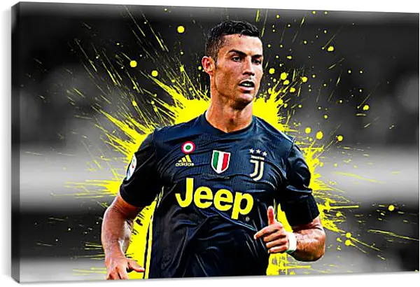 Постер на подрамнике - Криштиану Роналду (Cristiano Ronaldo) Постер на подрамнике - Криштиану Роналду (Cristiano Ronaldo)
