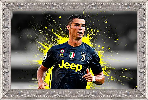 Картина в раме - Криштиану Роналду (Cristiano Ronaldo) Картина в раме - Криштиану Роналду (Cristiano Ronaldo)