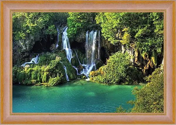 Картина в раме - Водопады Картина в раме - Водопады