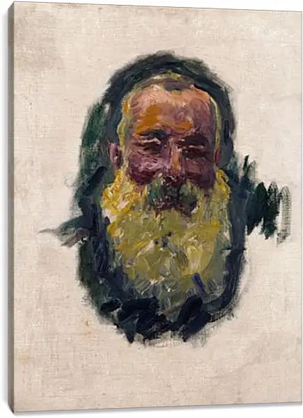 Постер на подрамнике - Self-Portrait. Клод Моне Постер на подрамнике - Self-Portrait. Клод Моне