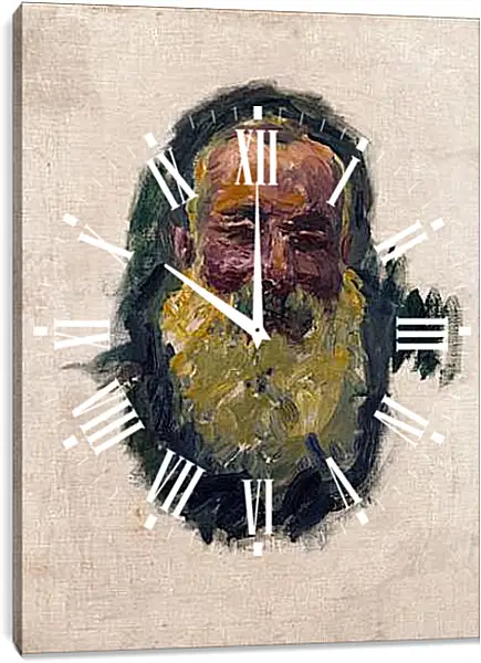 Часы картина - Self-Portrait. Клод Моне Часы картина - Self-Portrait. Клод Моне