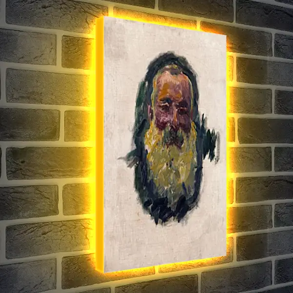 Лайтбокс световая панель - Self-Portrait. Клод Моне Лайтбокс световая панель - Self-Portrait. Клод Моне