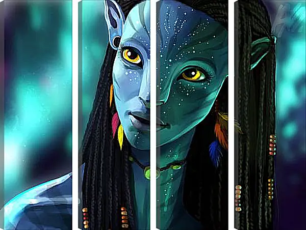Модульная картина - Аватар. Avatar Модульная картина - Аватар. Avatar