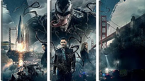 Модульная картина - Веном. Venom Модульная картина - Веном. Venom