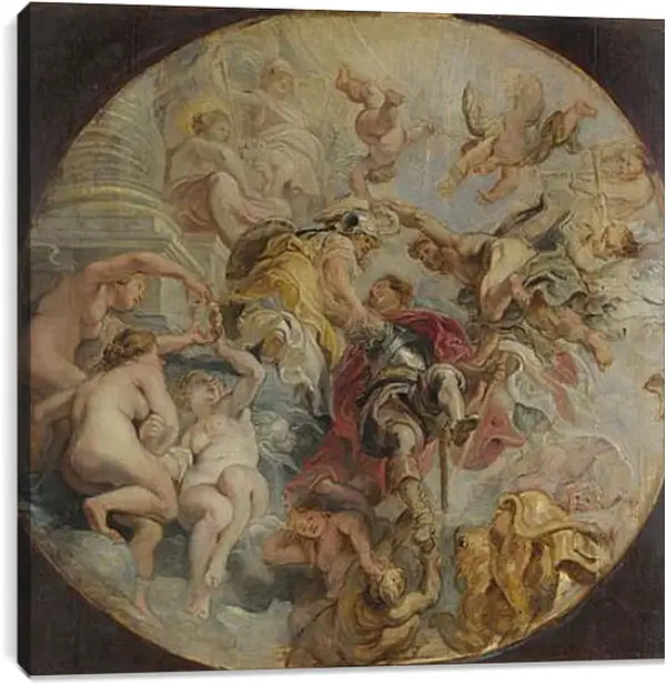 Постер на подрамнике - The Apotheosis of the Duke of Buckingham Постер на подрамнике - The Apotheosis of the Duke of Buckingham