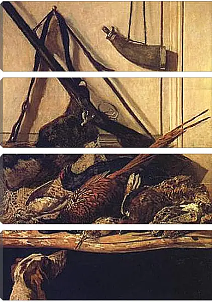Модульная картина - Trophy of the Hunt. Клод Моне Модульная картина - Trophy of the Hunt. Клод Моне