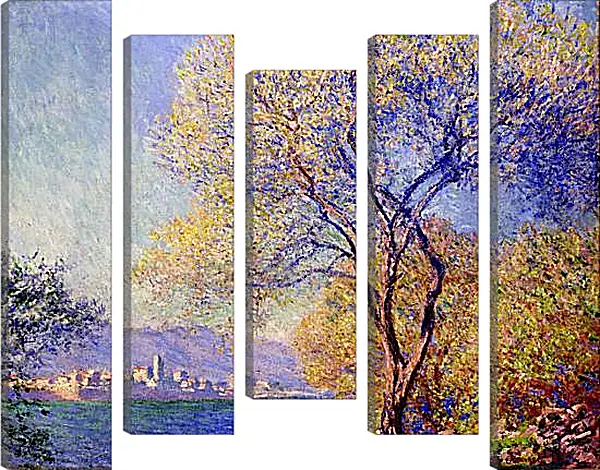 Модульная картина - Antibes seen from the Salis Garden (1888) Модульная картина - Antibes seen from the Salis Garden (1888)