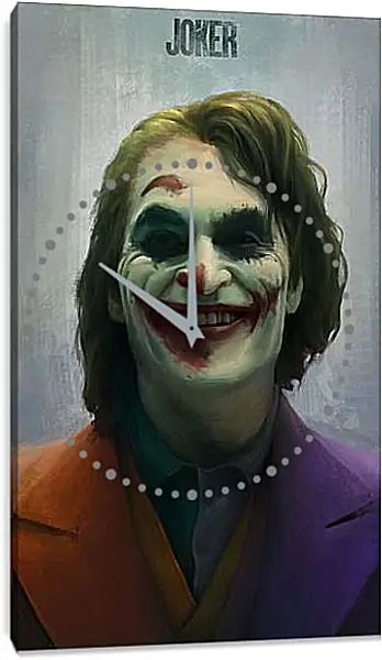 Часы картина - Джокер (Joker) Часы картина - Джокер (Joker)