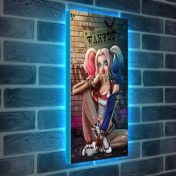 Лайтбокс световая панель - Харли Квинн (Harley Quinn) Лайтбокс световая панель - Харли Квинн (Harley Quinn)
