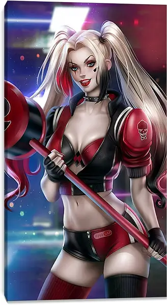 Постер на подрамнике - Харли Квинн (Harley Quinn) Постер на подрамнике - Харли Квинн (Harley Quinn)