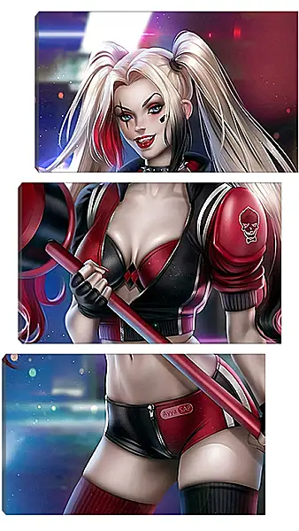 Модульная картина - Харли Квинн (Harley Quinn) Модульная картина - Харли Квинн (Harley Quinn)