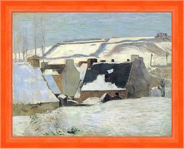 Картина в раме - Effet de neige Картина в раме - Effet de neige
