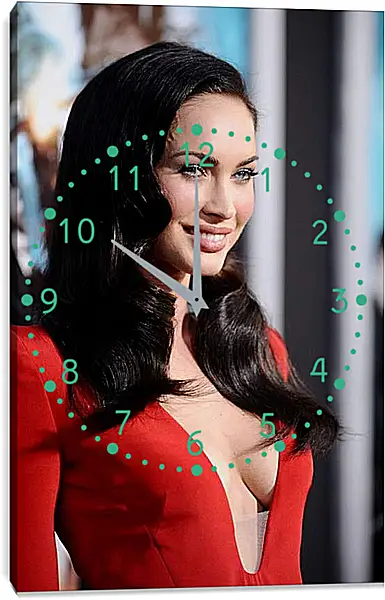 Часы картина - Меган Фокс (Megan Fox) Часы картина - Меган Фокс (Megan Fox)