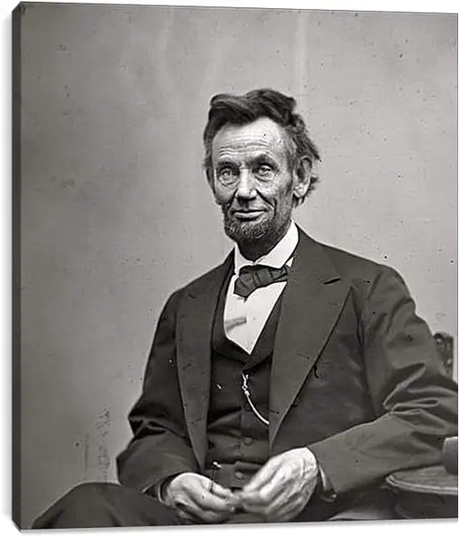 Постер на подрамнике - February 5, 1865. Abraham Lincoln. - 05 Февраля 1865г. Авраам Линкольн
Постер на подрамнике - February 5, 1865. Abraham Lincoln. - 05 Февраля 1865г. Авраам Линкольн