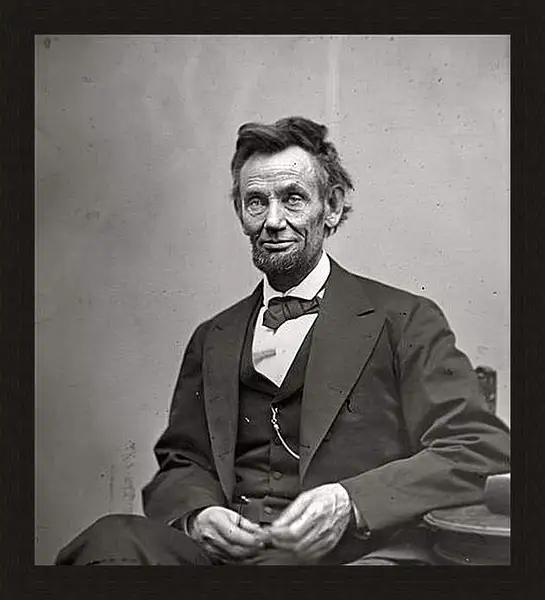 Картина в раме - February 5, 1865. Abraham Lincoln. - 05 Февраля 1865г. Авраам Линкольн
Картина в раме - February 5, 1865. Abraham Lincoln. - 05 Февраля 1865г. Авраам Линкольн