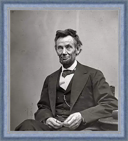 Картина в раме - February 5, 1865. Abraham Lincoln. - 05 Февраля 1865г. Авраам Линкольн
Картина в раме - February 5, 1865. Abraham Lincoln. - 05 Февраля 1865г. Авраам Линкольн