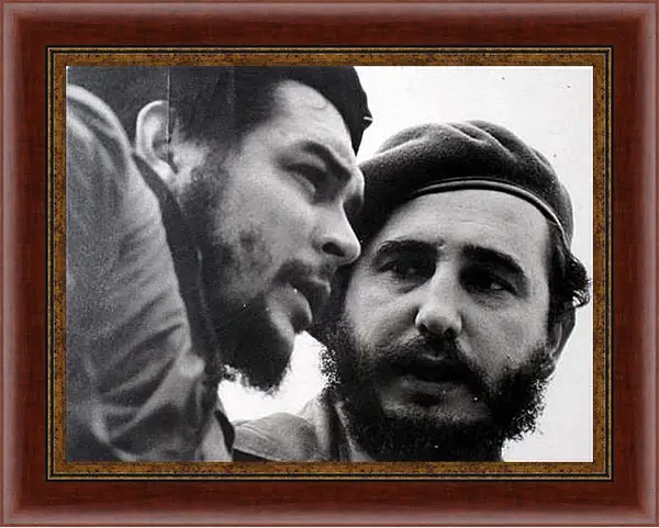 Картина в раме - Che Guevara - Че Гевара и Фидель Кастро
Картина в раме - Che Guevara - Че Гевара и Фидель Кастро