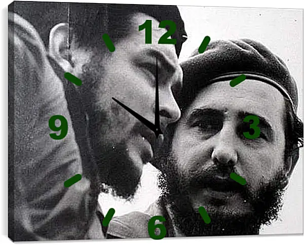 Часы картина - Che Guevara - Че Гевара и Фидель Кастро
Часы картина - Che Guevara - Че Гевара и Фидель Кастро