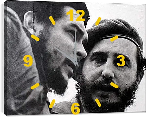 Часы картина - Che Guevara - Че Гевара и Фидель Кастро
Часы картина - Che Guevara - Че Гевара и Фидель Кастро