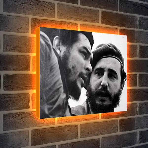 Лайтбокс световая панель - Che Guevara - Че Гевара и Фидель Кастро
Лайтбокс световая панель - Che Guevara - Че Гевара и Фидель Кастро