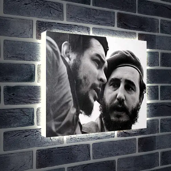 Лайтбокс световая панель - Che Guevara - Че Гевара и Фидель Кастро
Лайтбокс световая панель - Che Guevara - Че Гевара и Фидель Кастро