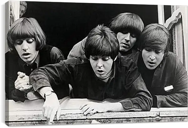 Постер на подрамнике - The Beatles - Битлз Постер на подрамнике - The Beatles - Битлз