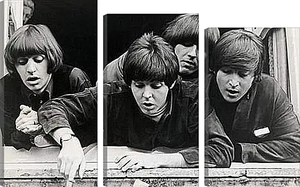 Модульная картина - The Beatles - Битлз Модульная картина - The Beatles - Битлз