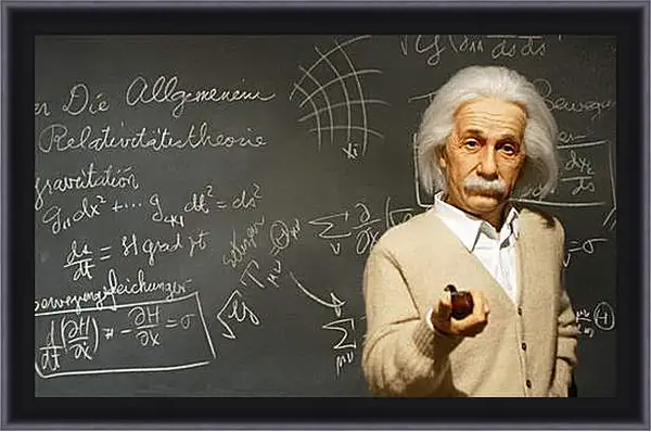 Картина в раме - Albert Einstein - Альберт Эйнштейн
Картина в раме - Albert Einstein - Альберт Эйнштейн