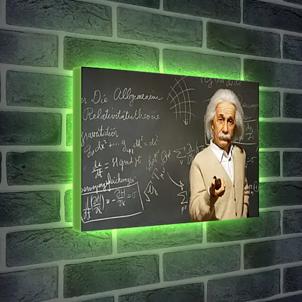 Лайтбокс световая панель - Albert Einstein - Альберт Эйнштейн
Лайтбокс световая панель - Albert Einstein - Альберт Эйнштейн
