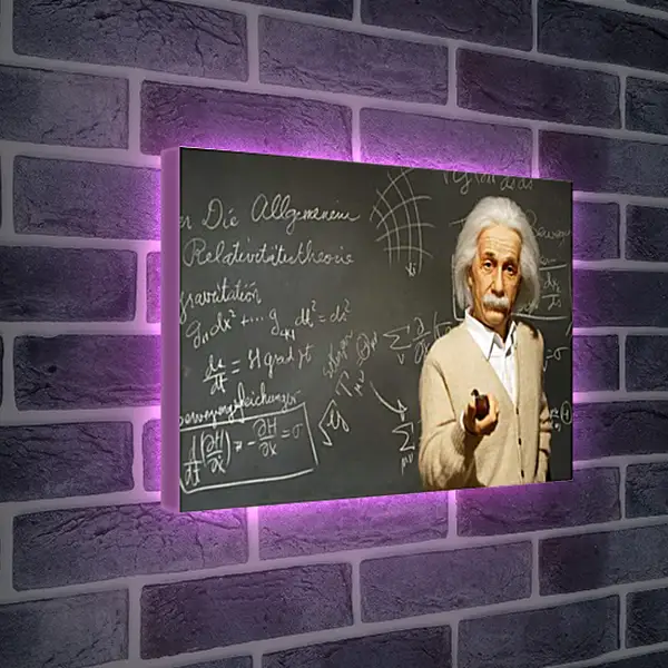 Лайтбокс световая панель - Albert Einstein - Альберт Эйнштейн
Лайтбокс световая панель - Albert Einstein - Альберт Эйнштейн
