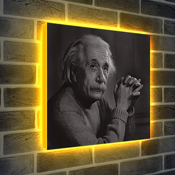 Лайтбокс световая панель - Albert Einstein - Альберт Эйнштейн
Лайтбокс световая панель - Albert Einstein - Альберт Эйнштейн