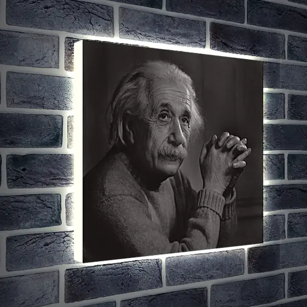 Лайтбокс световая панель - Albert Einstein - Альберт Эйнштейн
Лайтбокс световая панель - Albert Einstein - Альберт Эйнштейн